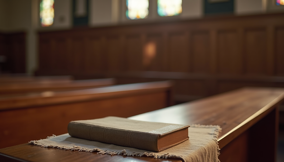 Leaving Baggage at the Altar: Embracing Freedom and Trust in Christ