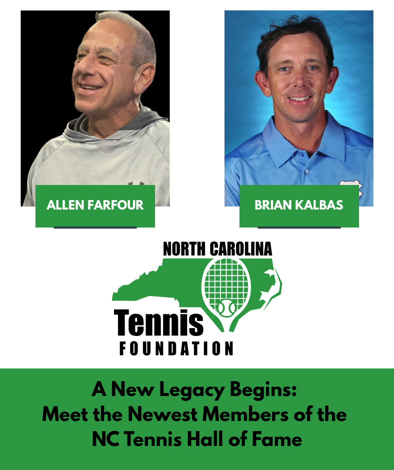 A New Legacy Begins: Meet the Newest Members of the NC Tennis Hall of Fame