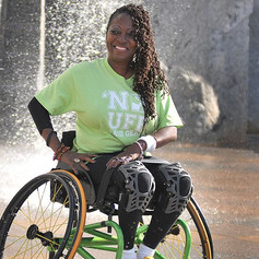 Twila Adams, NC Wheelchair Athlete