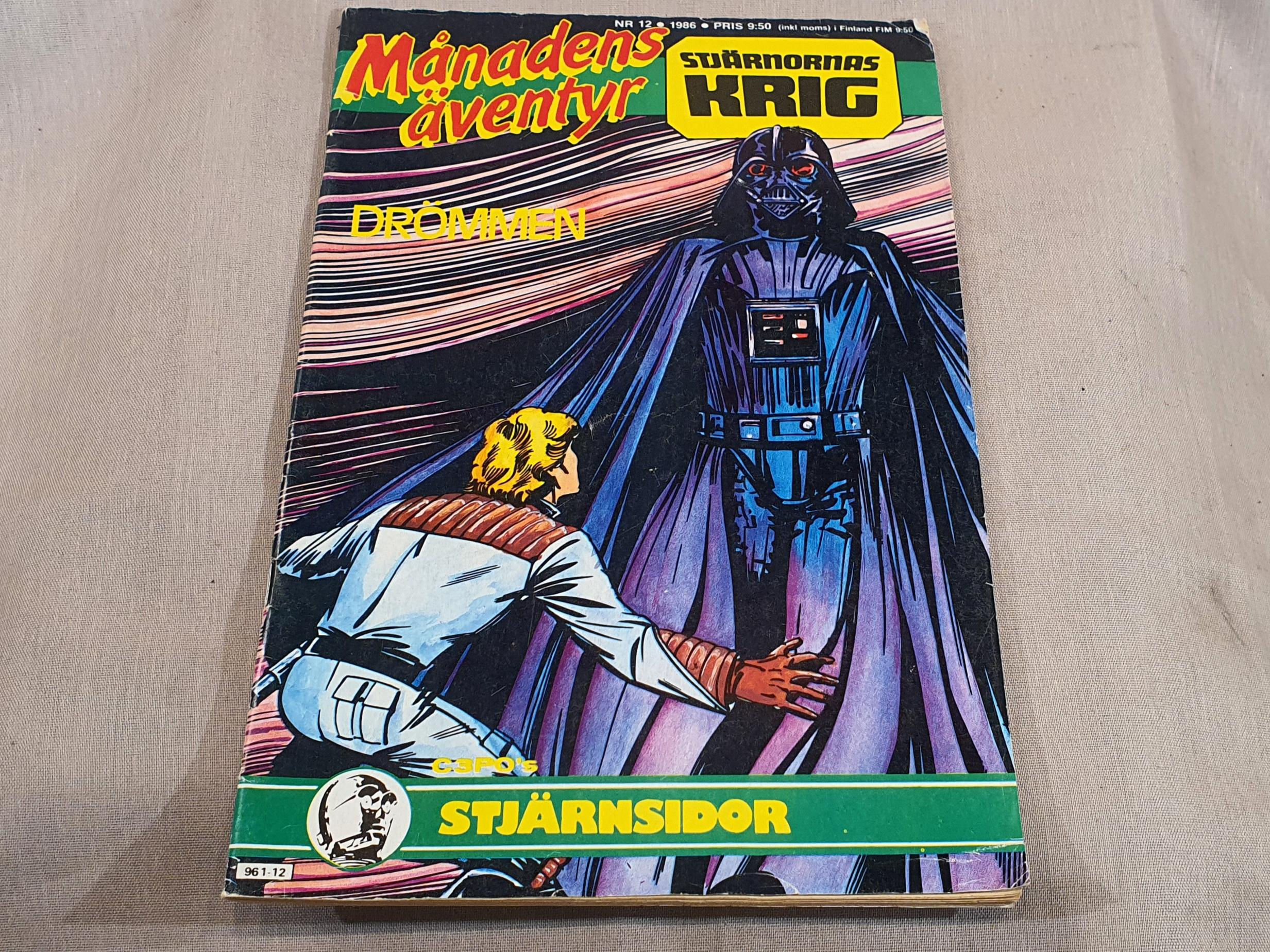 Stjärnornas krig Månadens äventyr nr 12 1986