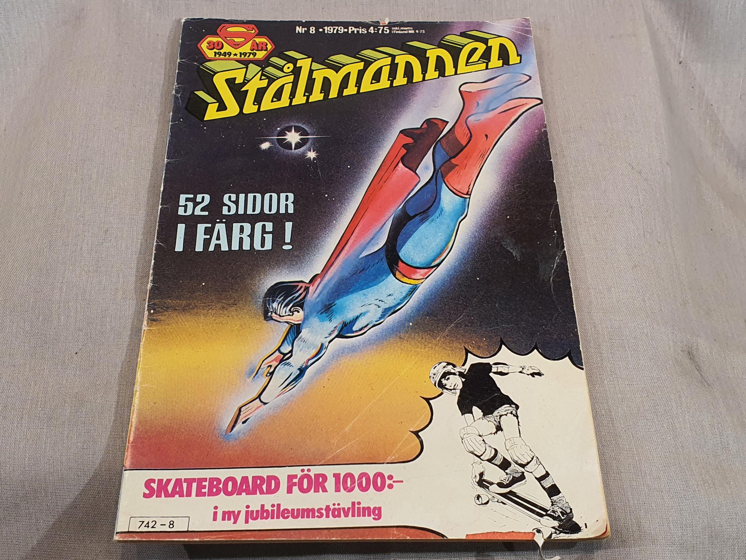 Stålmannen nr 8 1979