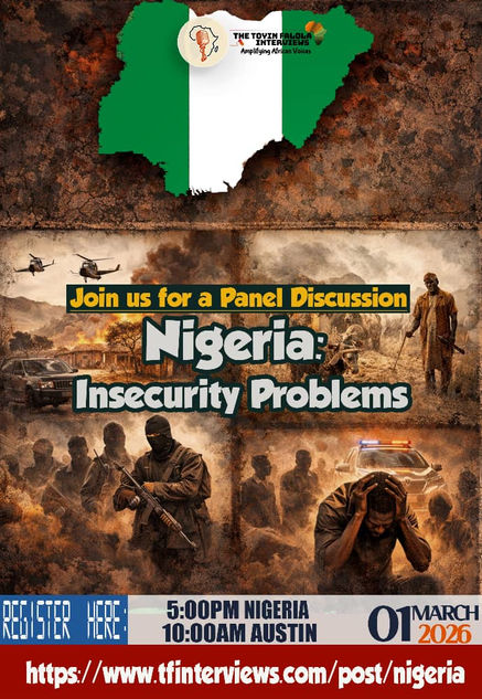 A Panel Discussion on Nigeria: Insecurity Problems