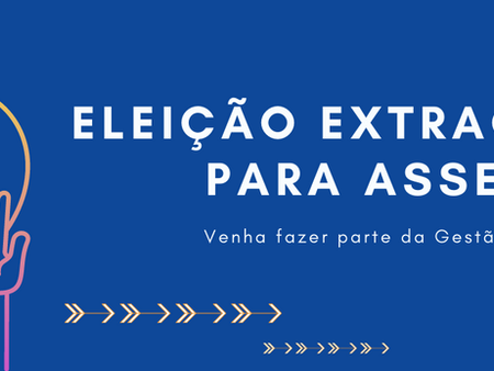 Edital de convocação de eleição para assessoria de produtos