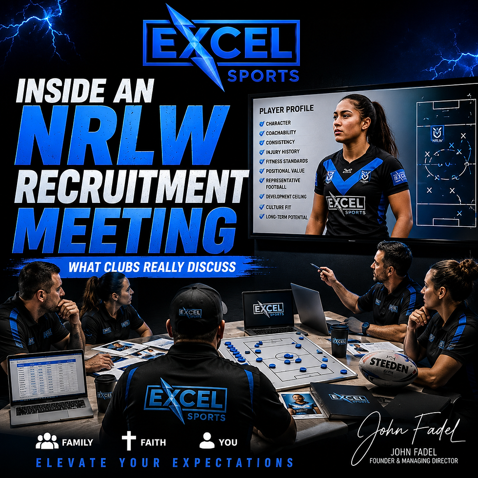 What Really Happens Inside an NRLW Recruitment Meeting