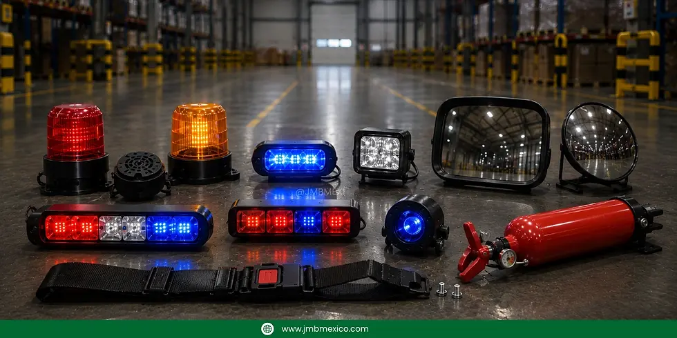 Refacciones de seguridad industrial.
