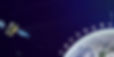 Stylized illustration of Earth from space, with orbiting lines and satellite icons indicating navigation and communication technologies.