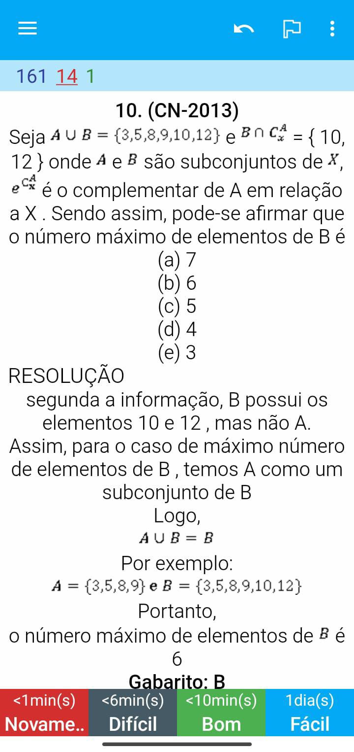 Miniatura: FLASHCARDS PARA O COLÉGIO NAVAL
