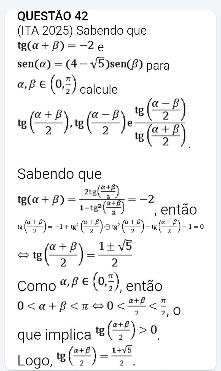 Miniatura: APROFUNDAMENTO DE TRIGONOMETRIA EM FLASHCARDS IME ITA EN