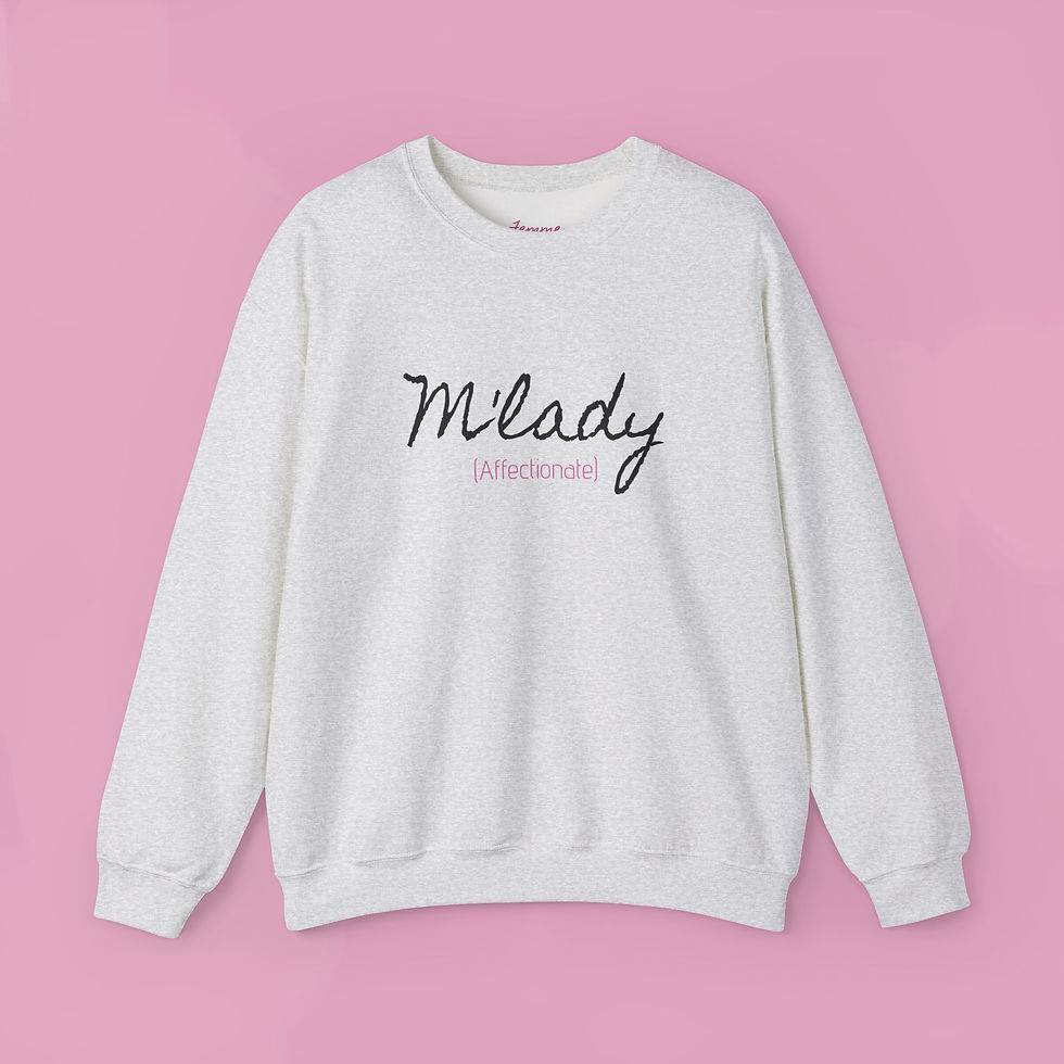Thumbnail: M'lady (Affectionate) Crewneck Sweatshirt