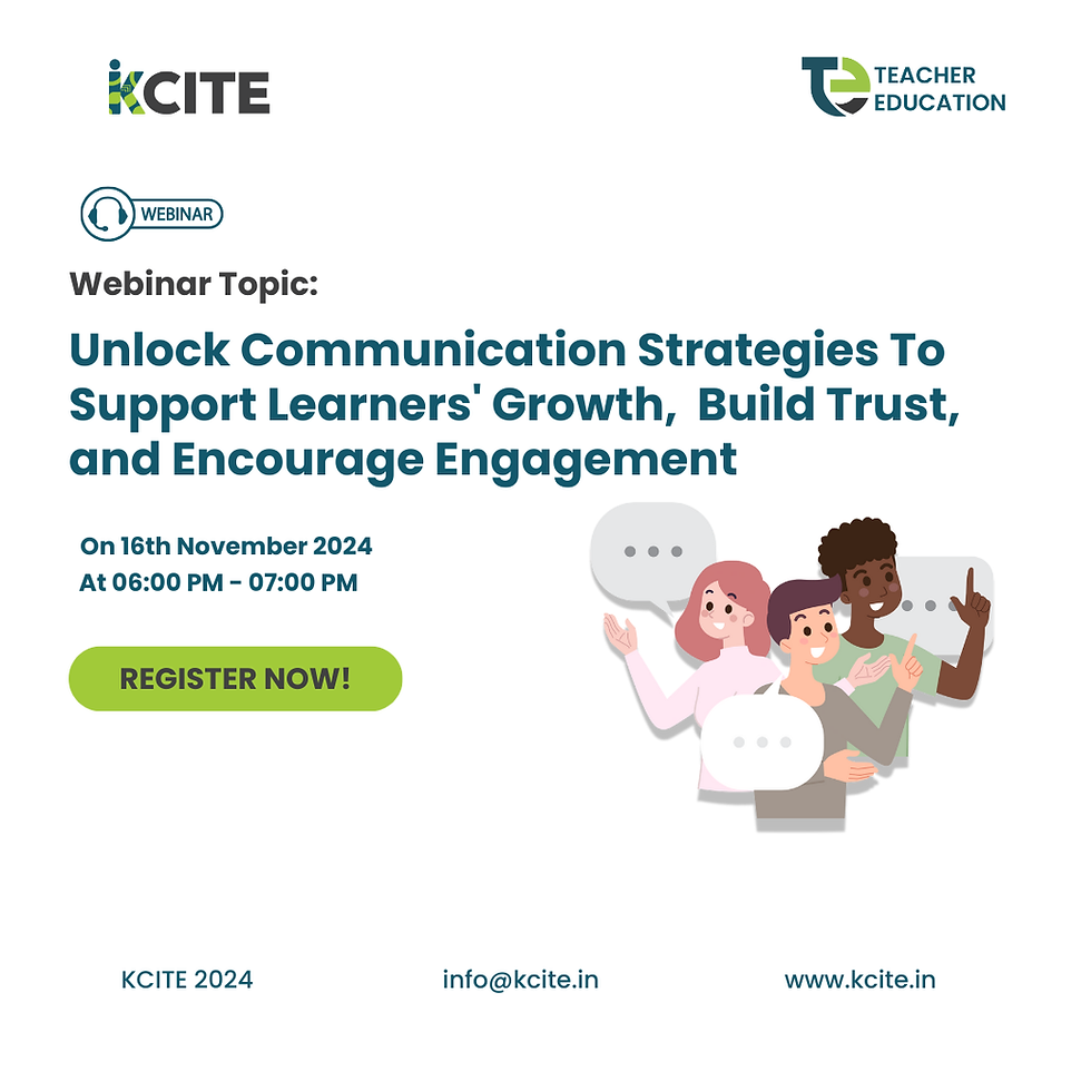 Unlock Communication Strategies To Support Learners' Growth, Build Trust, and Encourage Engagement
