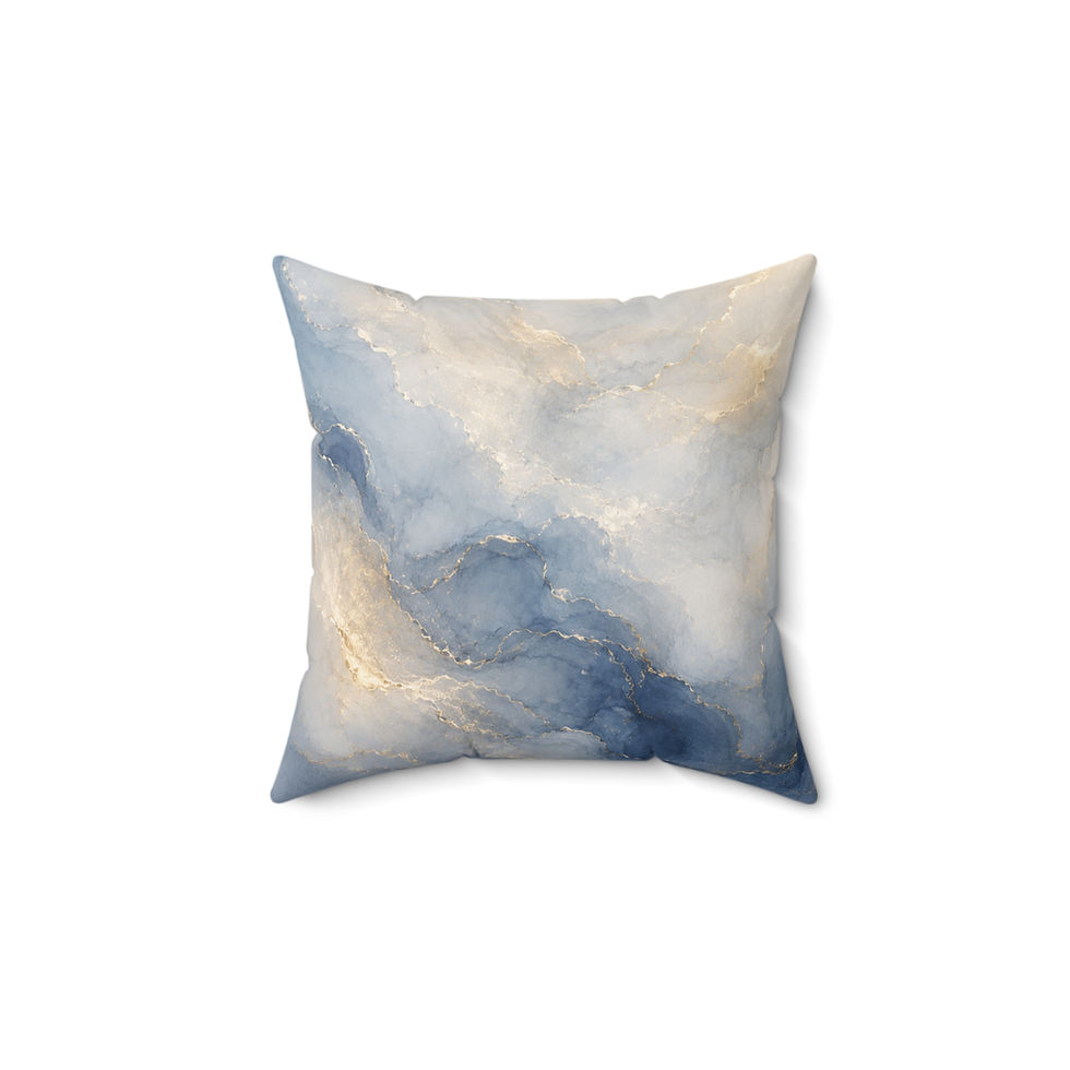 Thumbnail: Heaven’s Perspective Decorative  — Inspirational Square Throw Pillow 