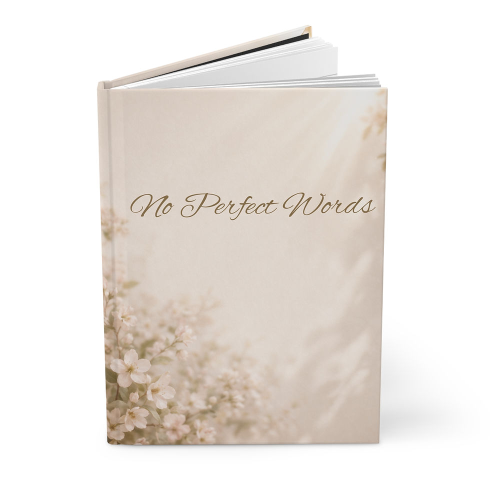 Thumbnail: No Perfect Words - Hardcover Journal Matte 