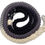 Thumbnail: Black Grey 5ft Ombre Cotton Rope Dog Leash