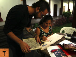 Taller de Xilografía, en Divergente