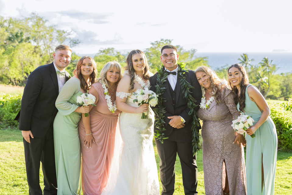Bridal party makeup 