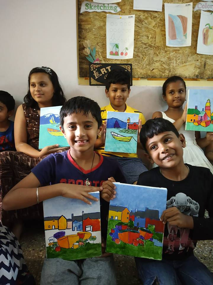 Canvas painting online for kids