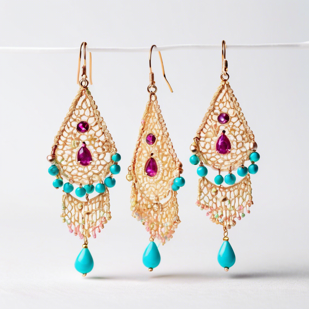 Vintage Lace Dangles