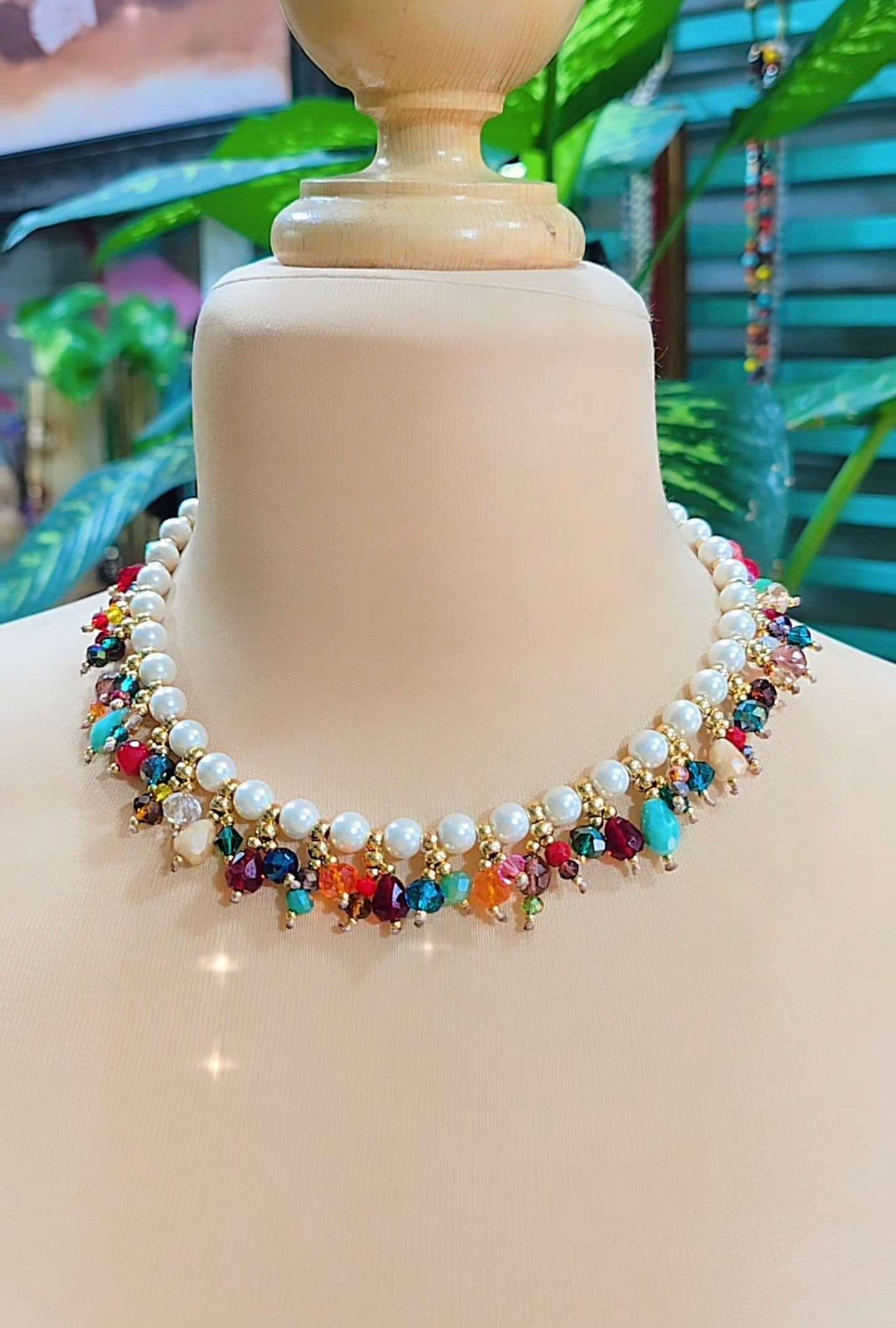 COLLAR PERLA DIJES COLORES 