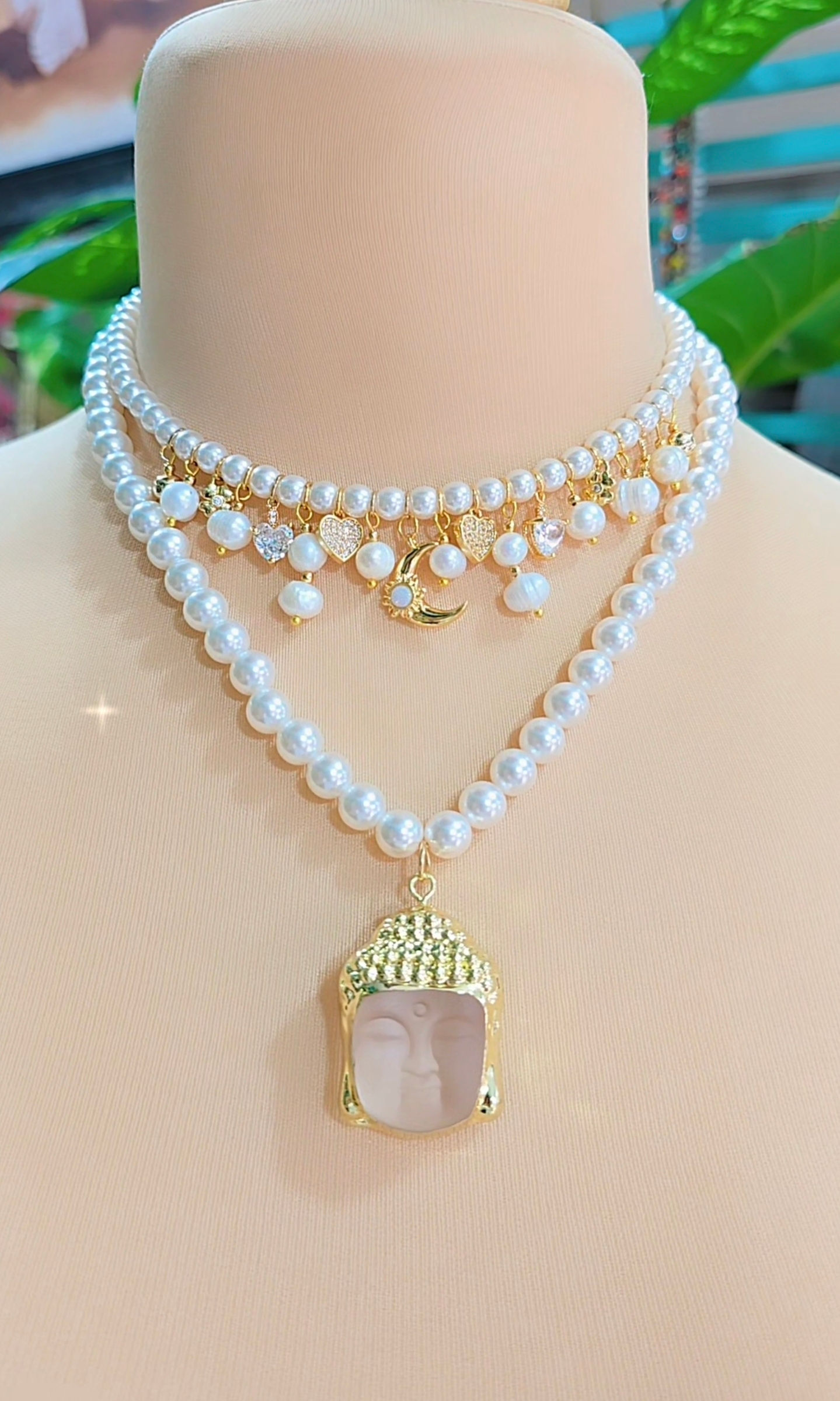 COLLAR PERLA DIJES BUDA