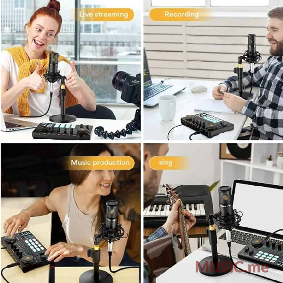 Thumbnail: Maono Maonocaster Lite AU-AM200 S4 Portable All-in-One Podcast Production Studio
