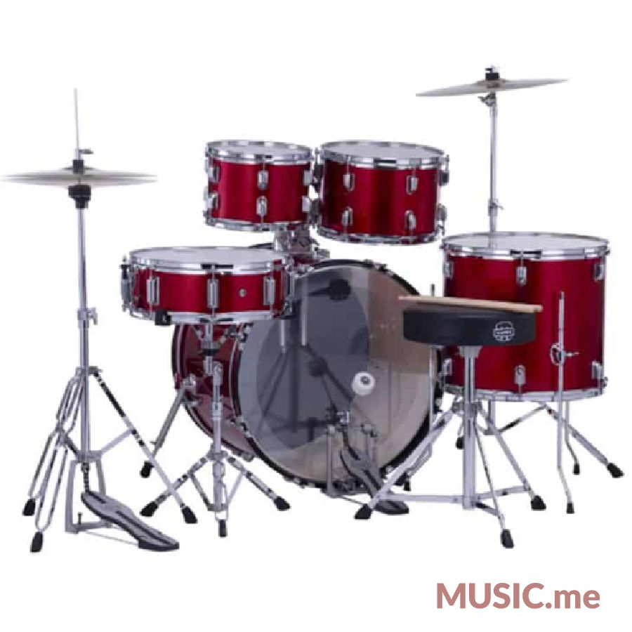 縮圖：Mapex Comet 5-Piece กลองชุดพร้อมฉาบ ฮาร์ดแวร์ครบ และเก้าอี้ สำหรับมือใหม่