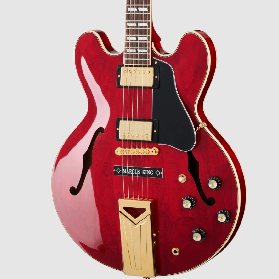 縮圖：Gibson Marcus King ES-345, Sixties Cherry