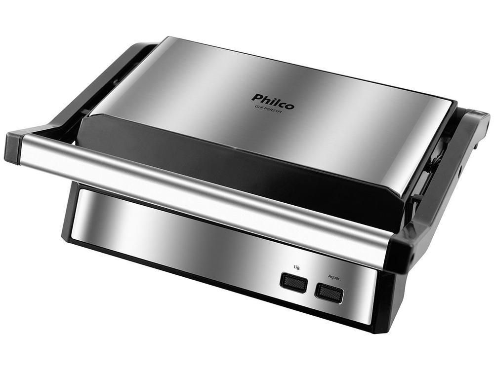 Grill e Sanduicheira Philco Maxx Clean PGR21PI 2 em 1 - 1000W Antiaderente