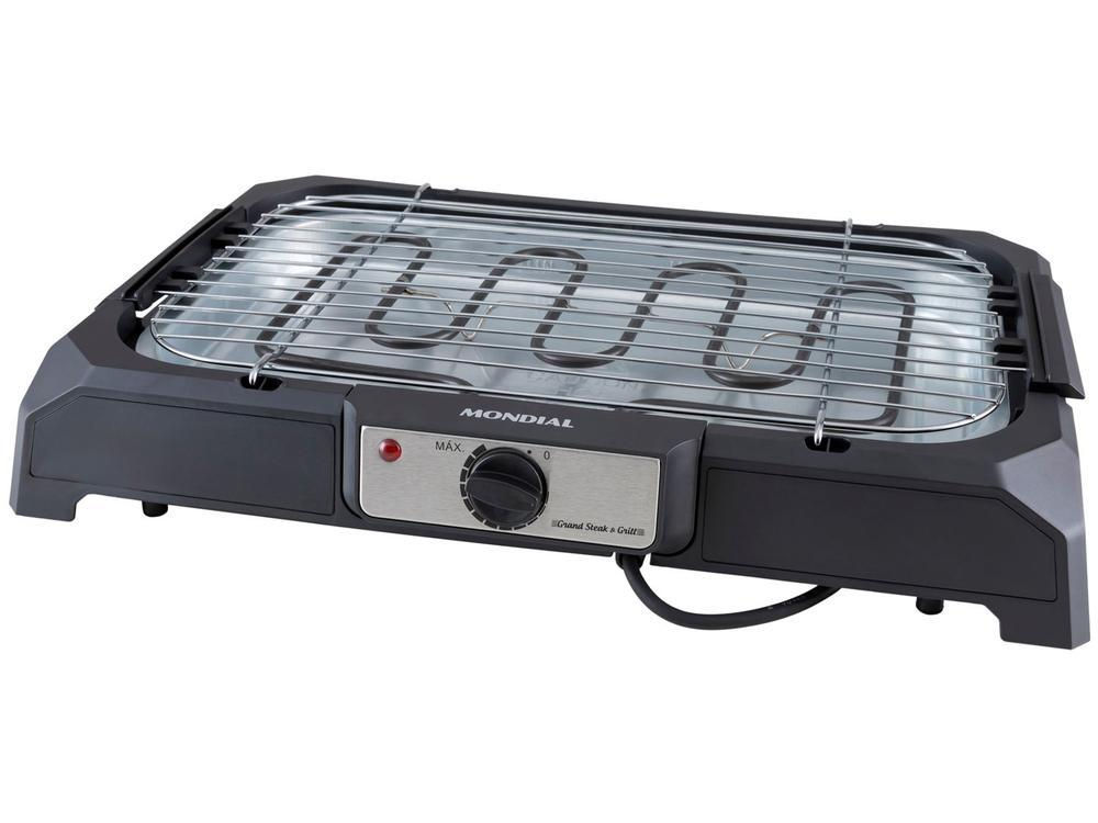 Churrasqueira Elétrica Mondial 2000W - CH-05 - Portátil e Compacta - 220V