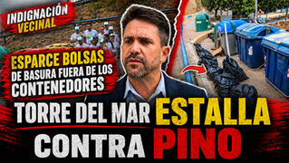 Vecinos de Torre del Mar estallan contra José Pino: “Recoger basura para la foto y dejar las bolsas en la calle no es civismo”