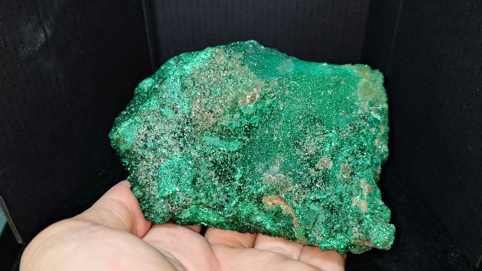 Thumbnail: Malachite Druzy