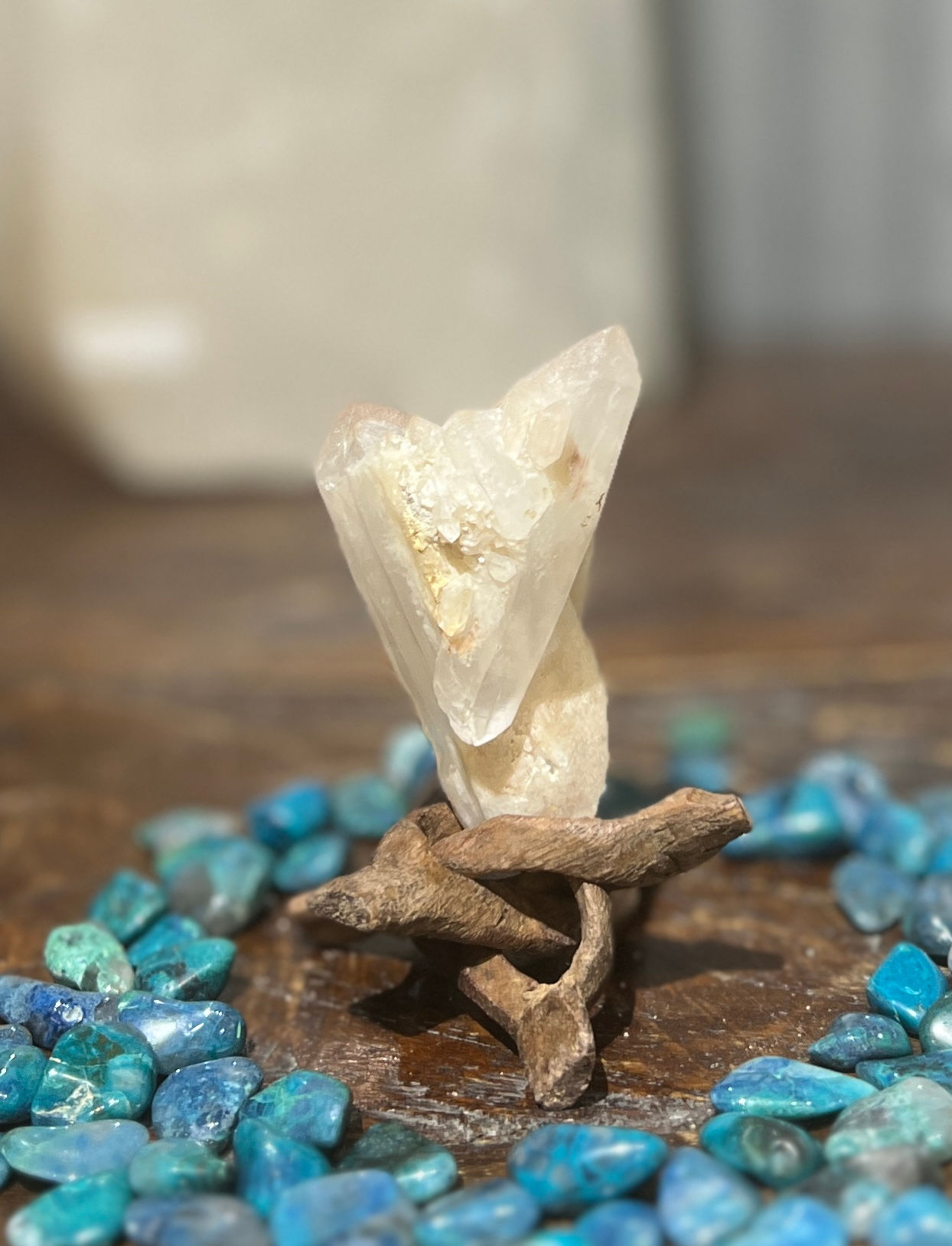 Celestial Quartz Cluster