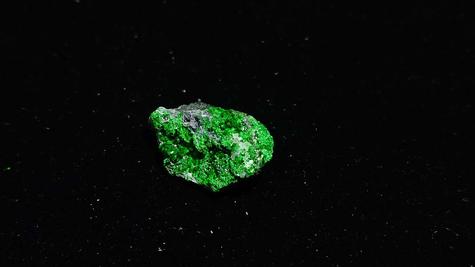 Thumbnail: Uvarovite Garnet Crystal