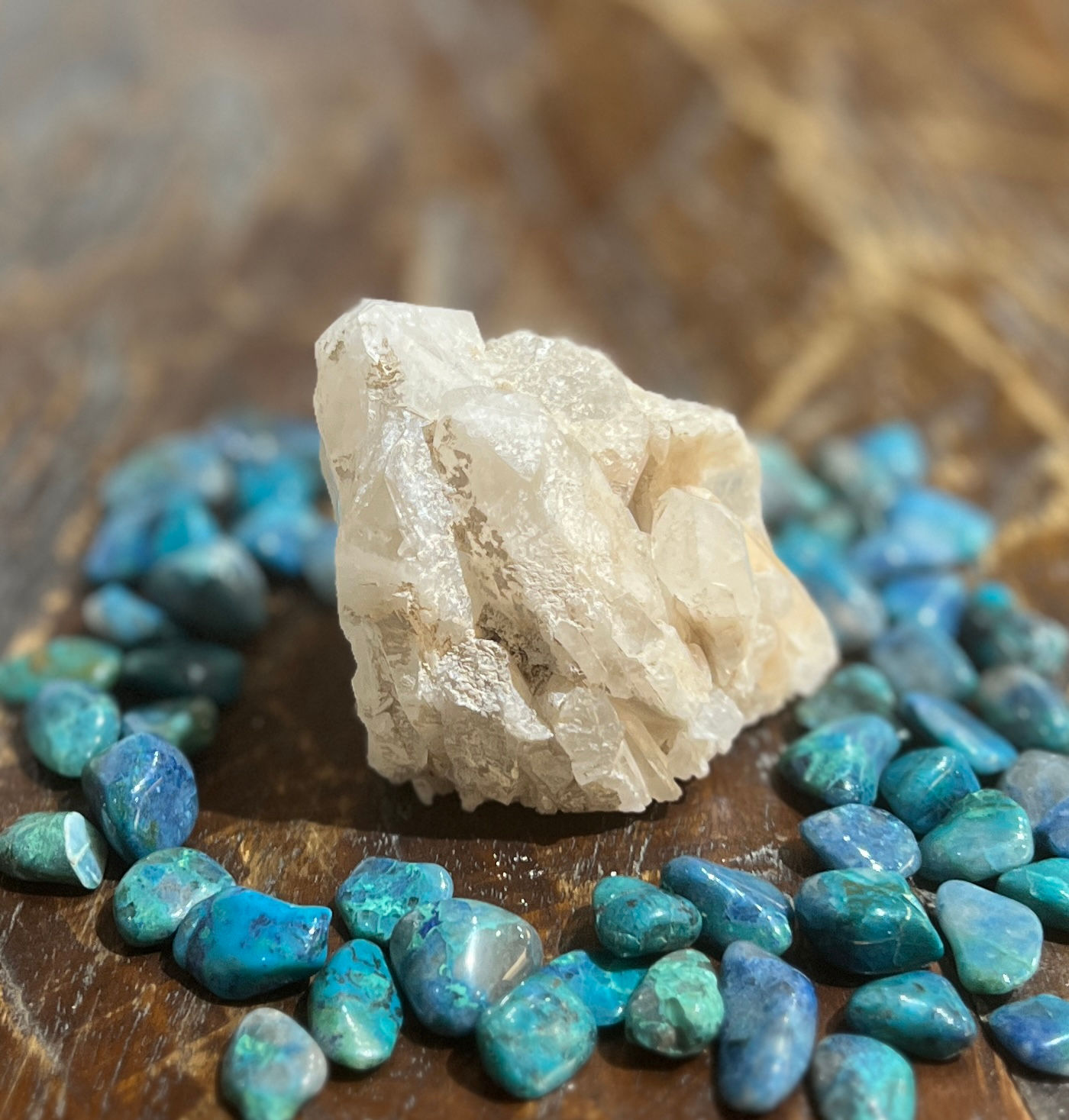 Celestial Quartz Cluster