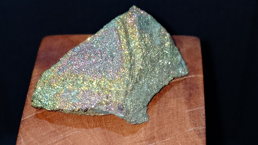 Rainbow Pyrite