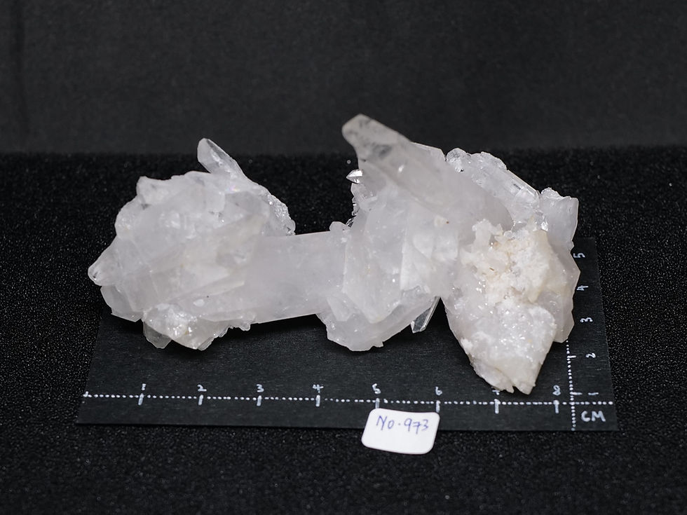 Thumbnail: Quartz Cluster from Arkansas  measurements