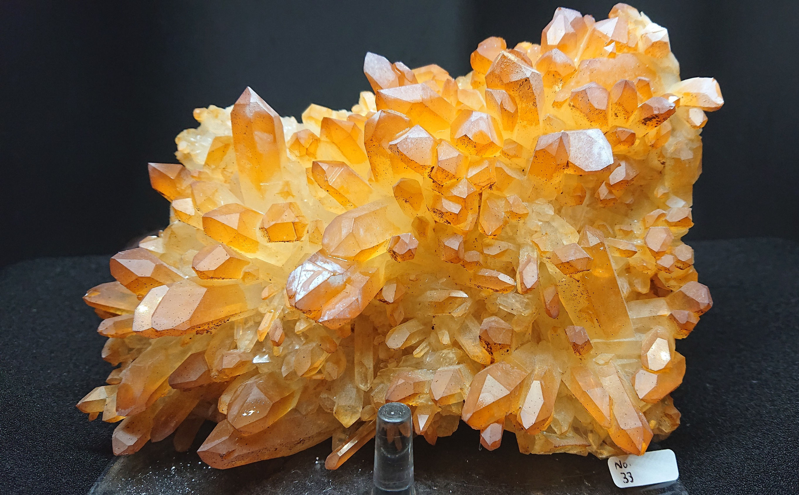 Golden Healer Cluster Crystal No. 33