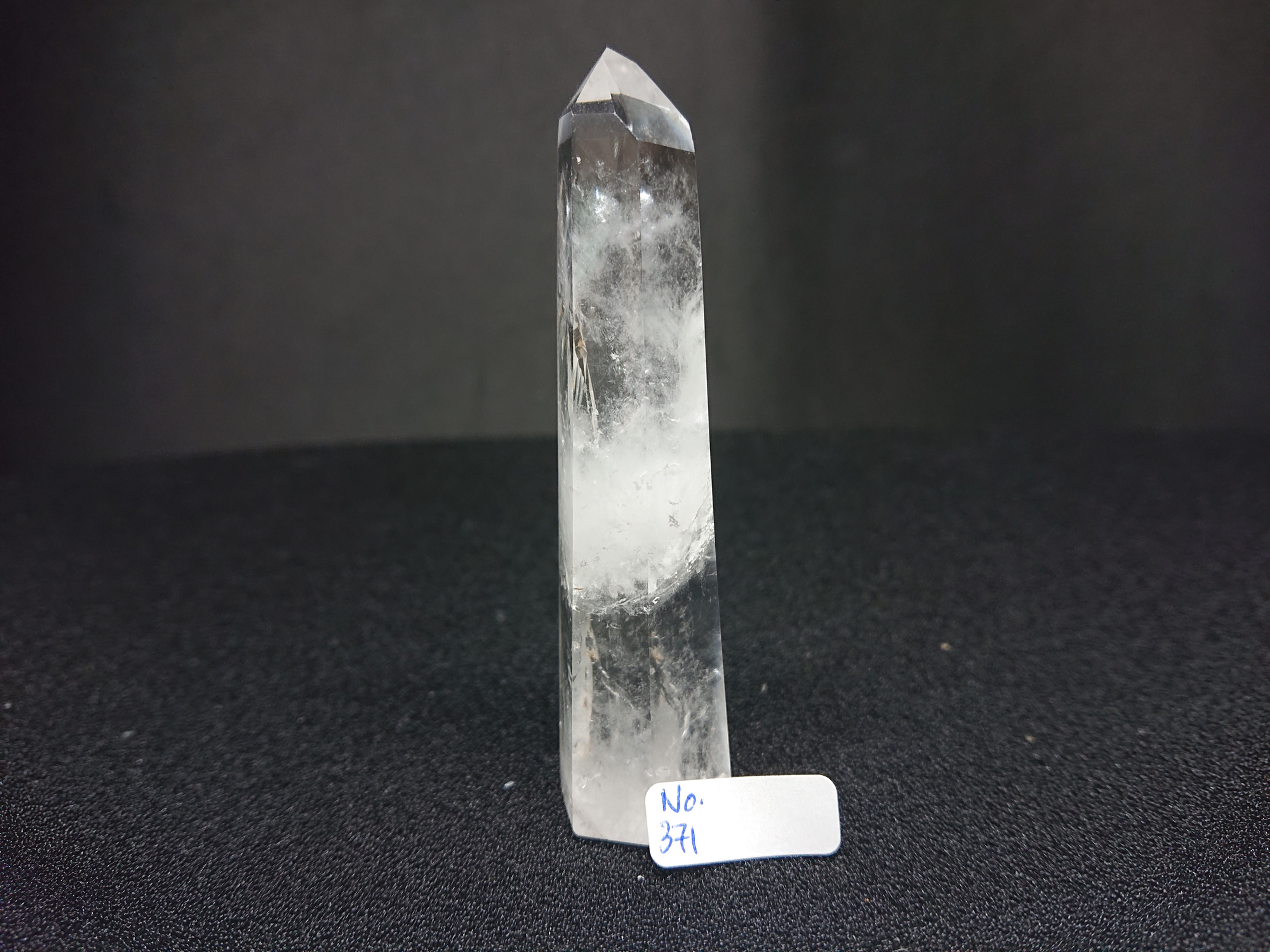 Clear Quartz Polished Point (No. 371)