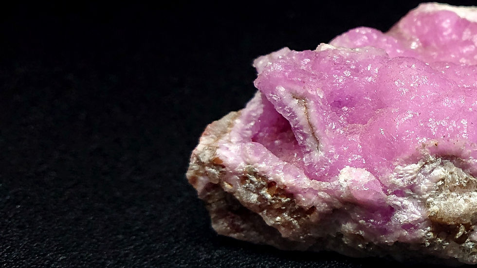 Sperocobaltite/Cobaltite-Calcite crystal