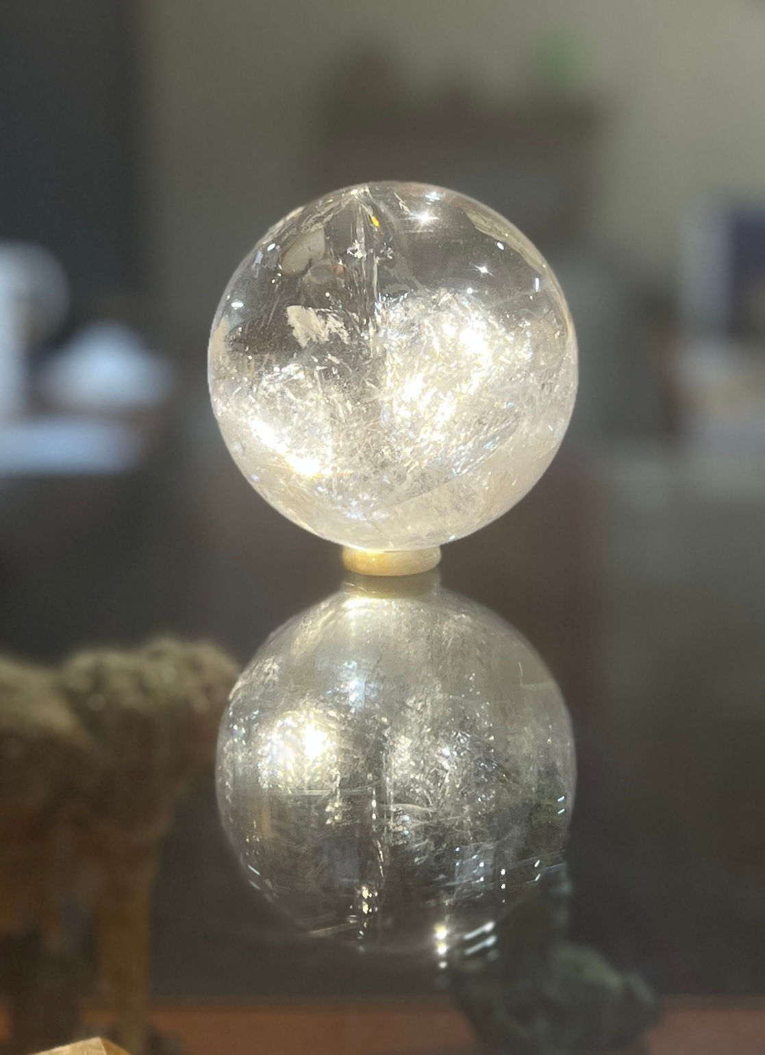 Clear Quartz Sphere