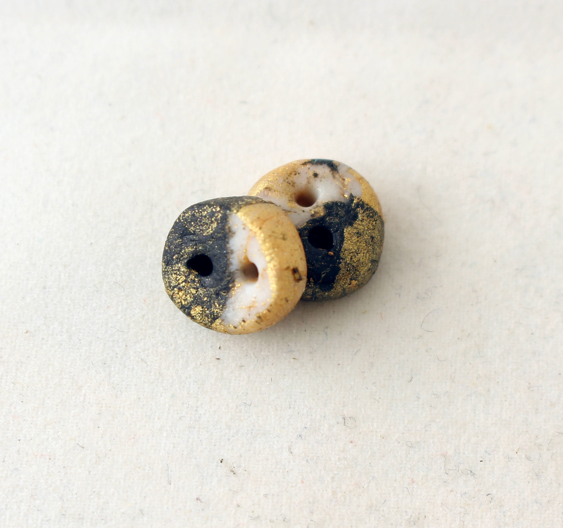 black white and gold