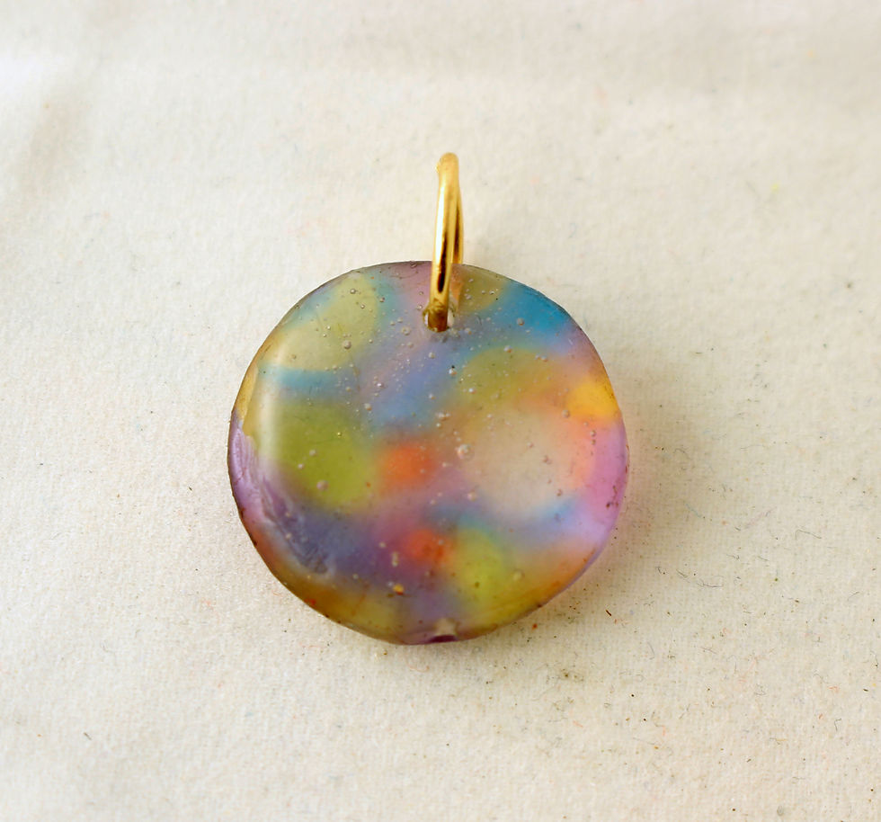 Thumbnail: resin circle watercolour