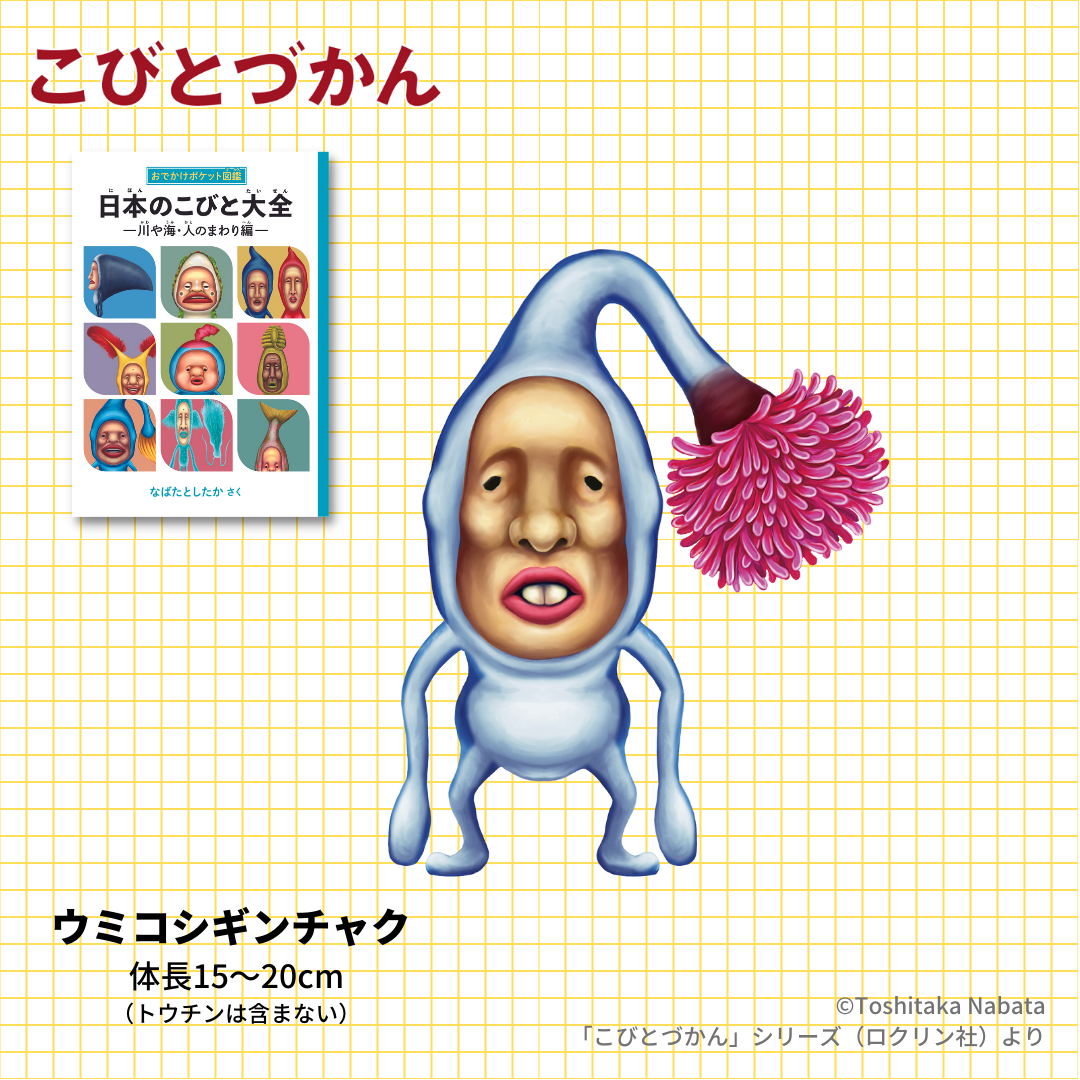 【ぎんちゃく】 ウミコシギンチャク| こびとづかん のコビト