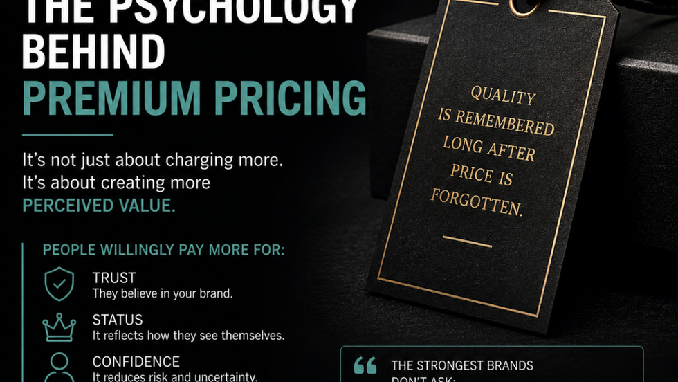 The Psychology Behind Premium Pricing