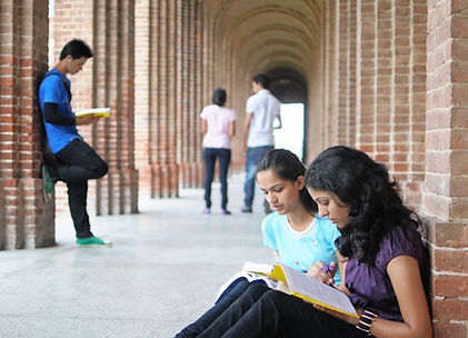 Girls Studying
