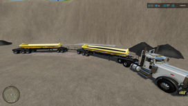 Demco Side Dump Road Train Edition