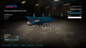 Schmitz CargoBull Half Tube