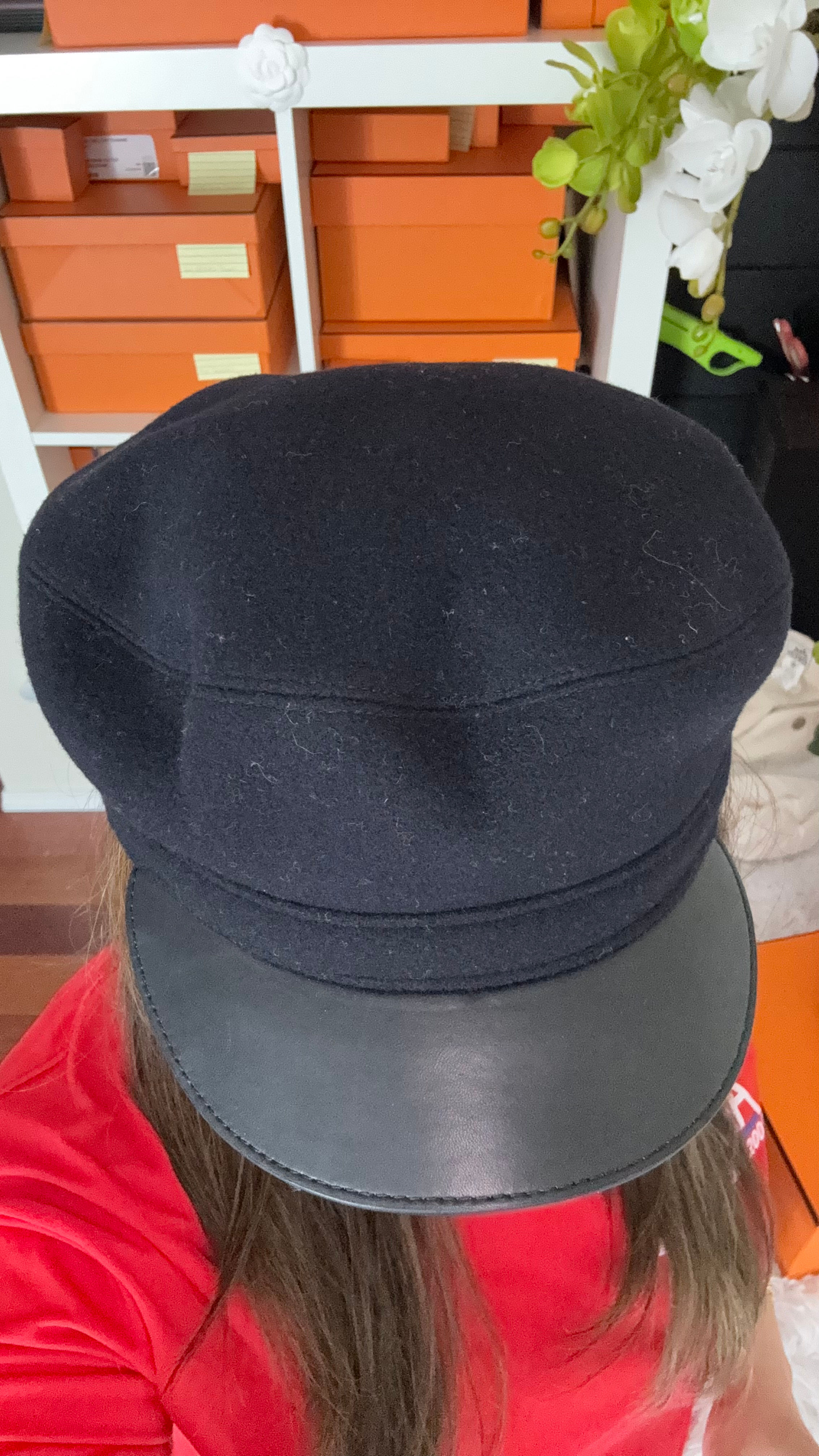 Hermes Black Hat Sz 58