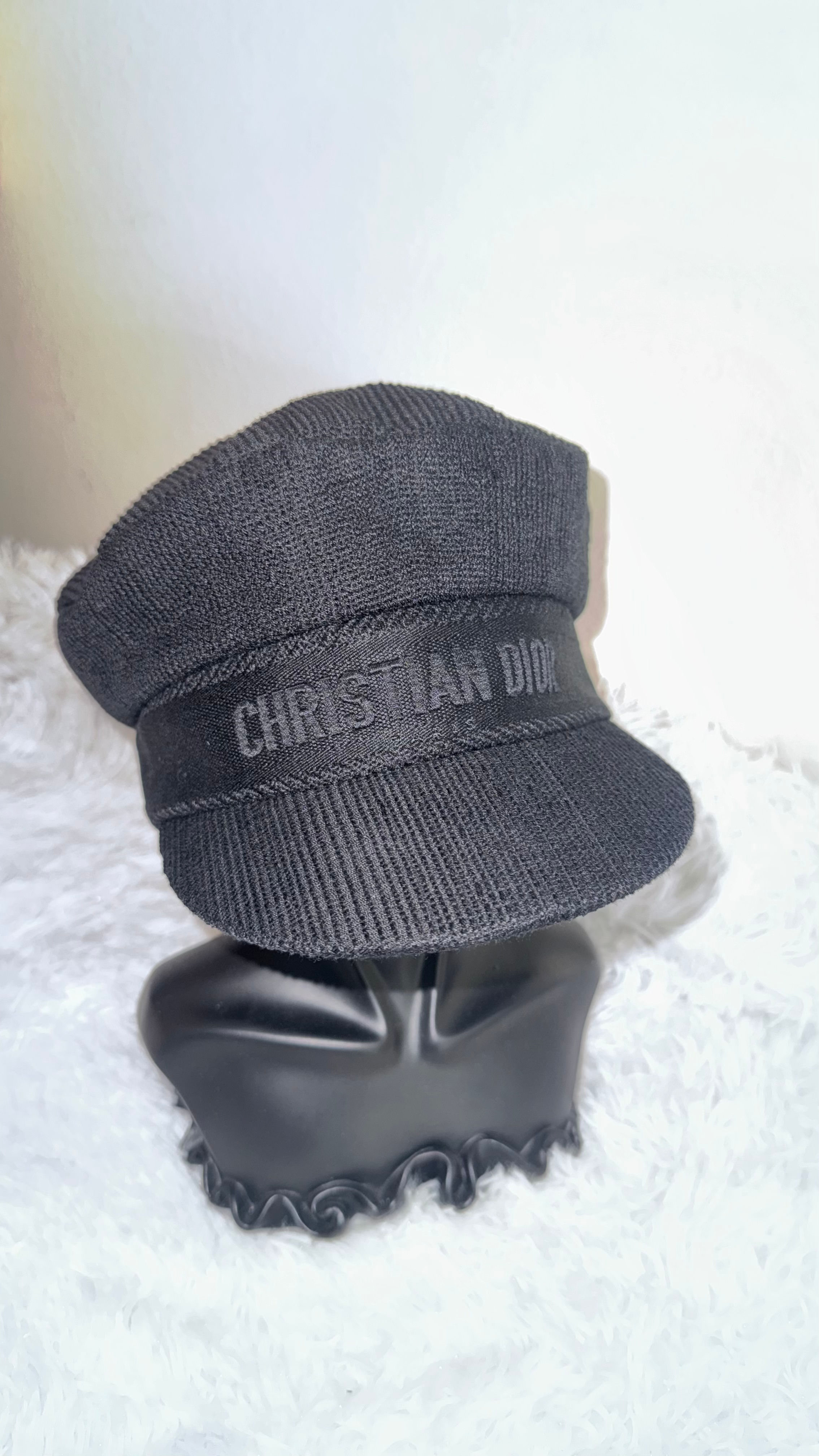 Dior Black Hat Sz 58