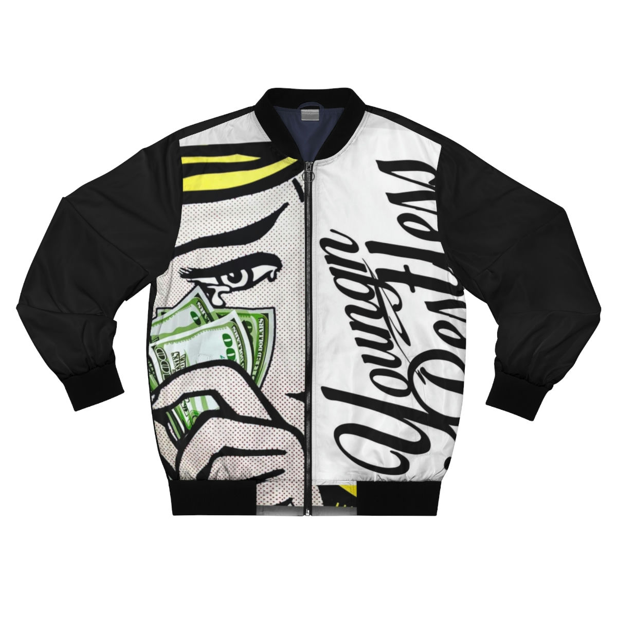 Money Heals Men's Bomber Jacket (AOP)