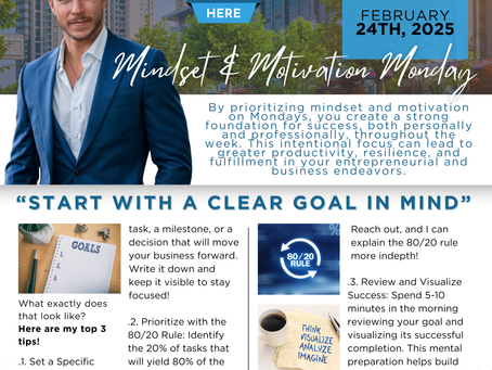 03/03/25 "Start with a Clear Goal in Mind"